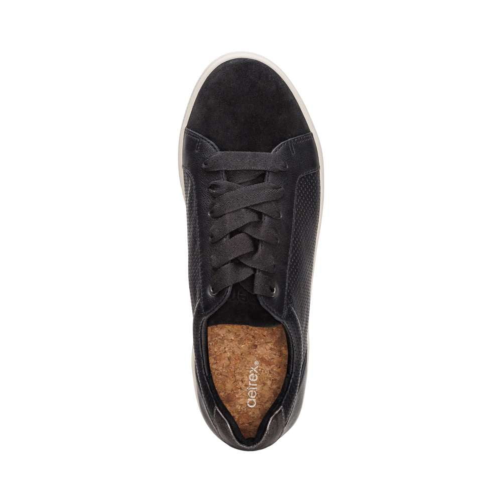 Courtney Lace-up Sneakers - Black