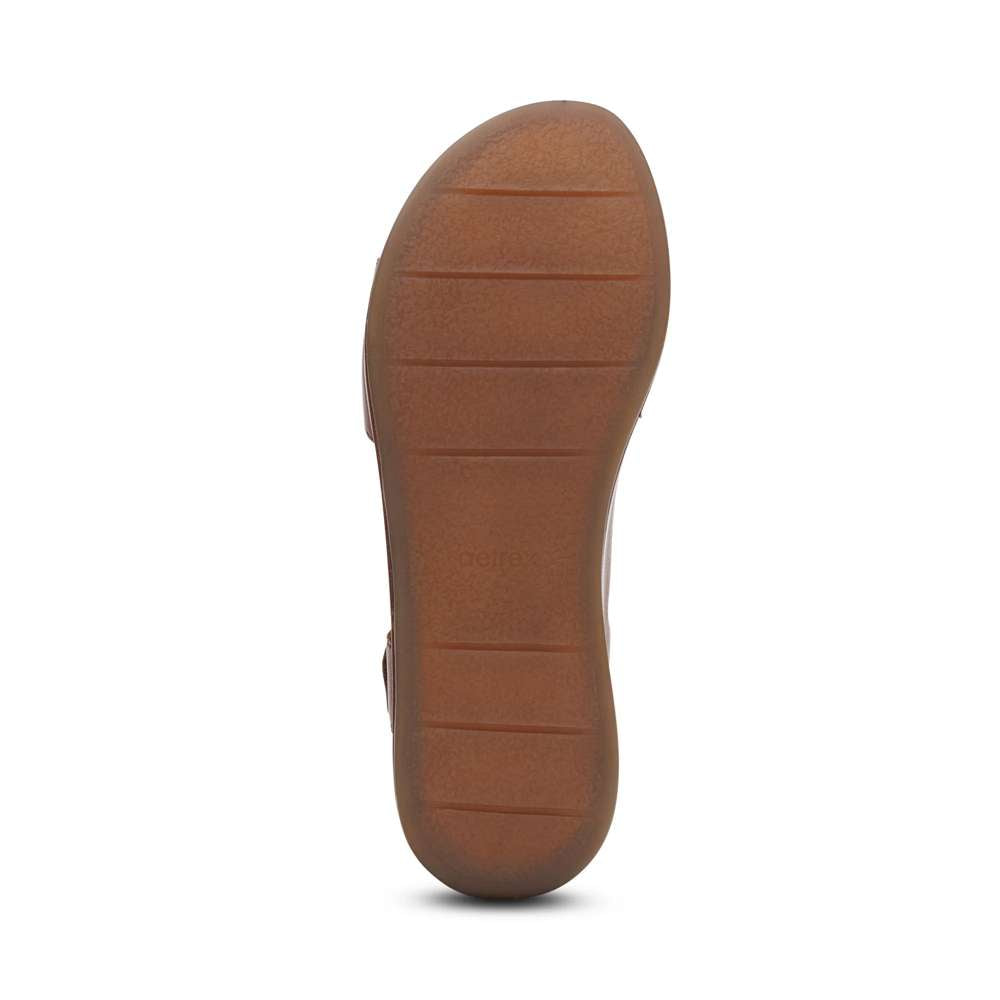 Ariel Wedge - Dark Brown