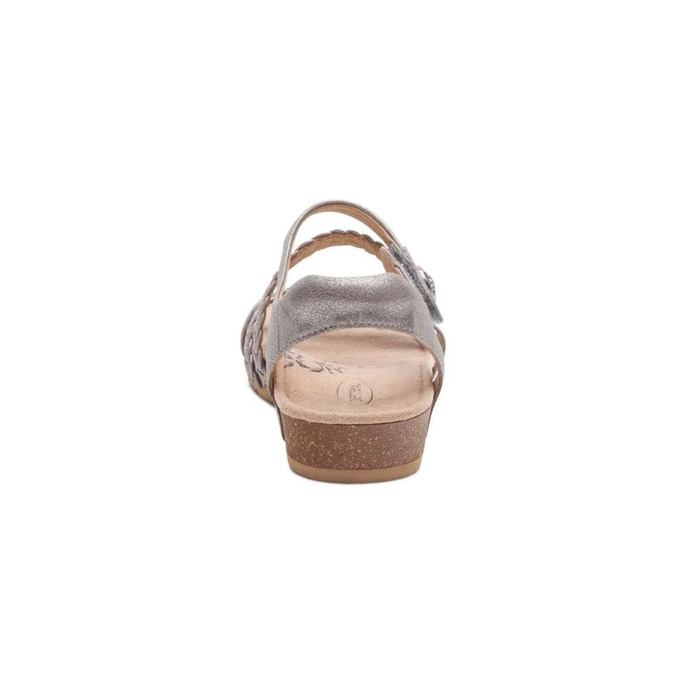 Jillian Braided Sandal - Silver