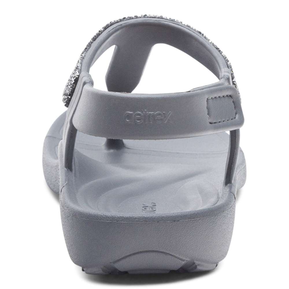 Skyler Sandals - Pewter Sparkle