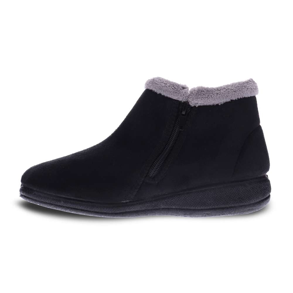Dahlia Slipper - Black