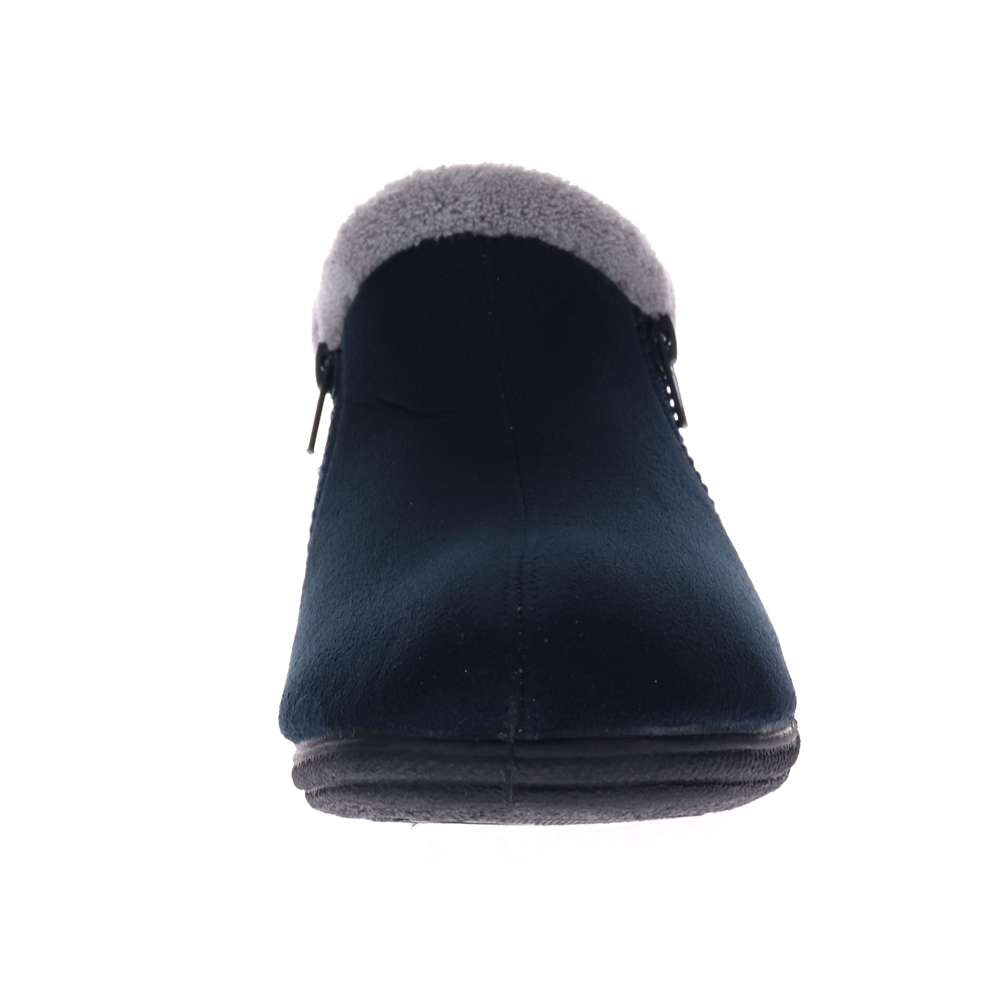 Dahlia Slipper - Navy
