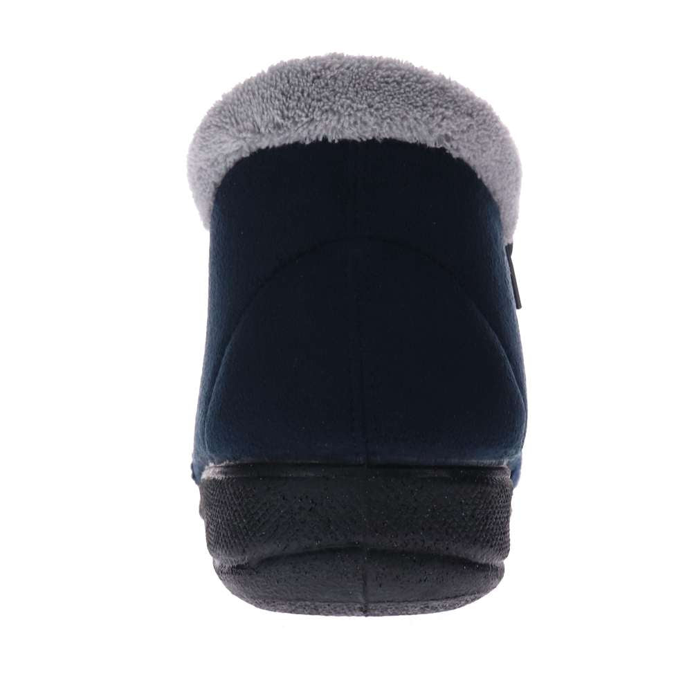 Dahlia Slipper - Navy