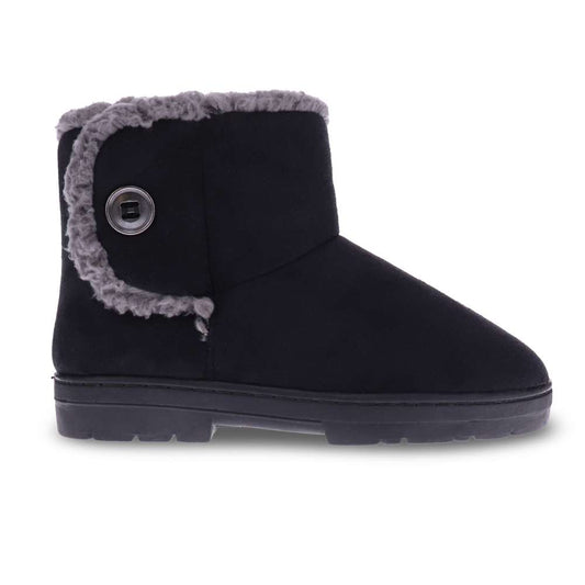 Fluffy Slipper - Black