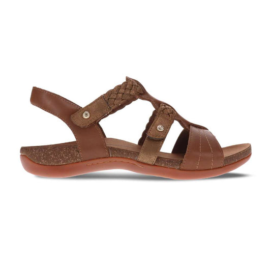 Anna Adjustable Sandal - Cognac