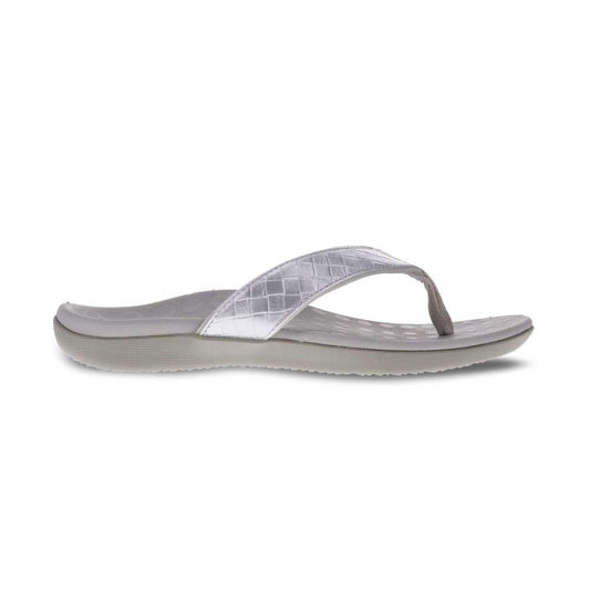 Sonoma Weave Toe Post Sandal - Silver Weave
