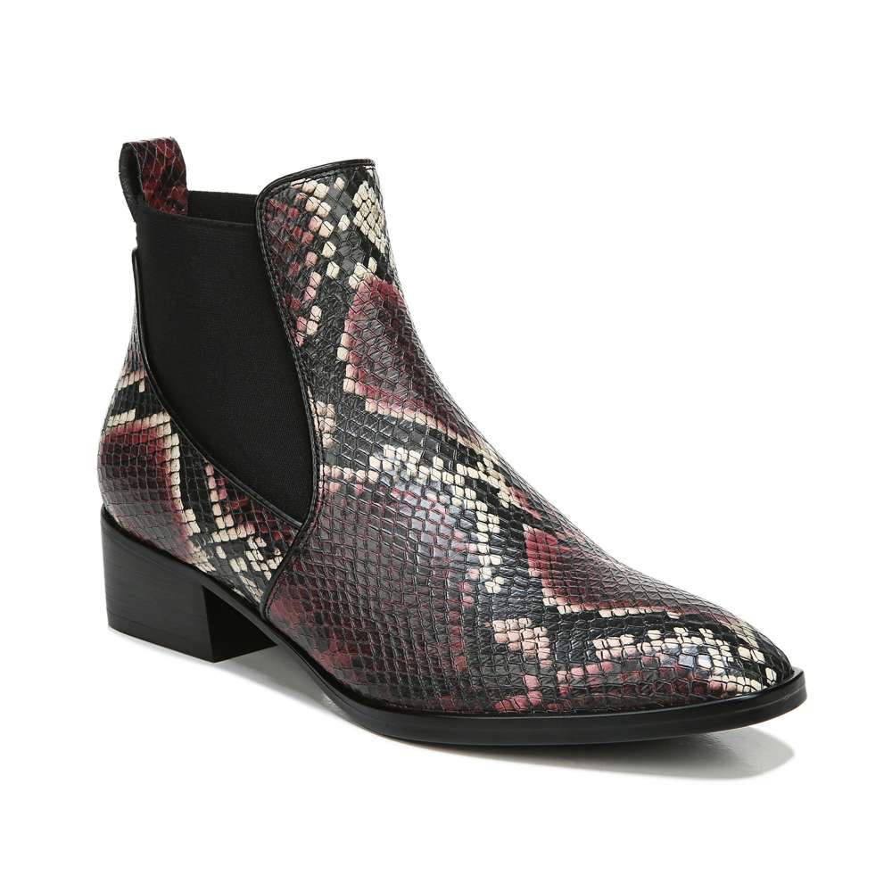 Hailey Bootie - Red Snake
