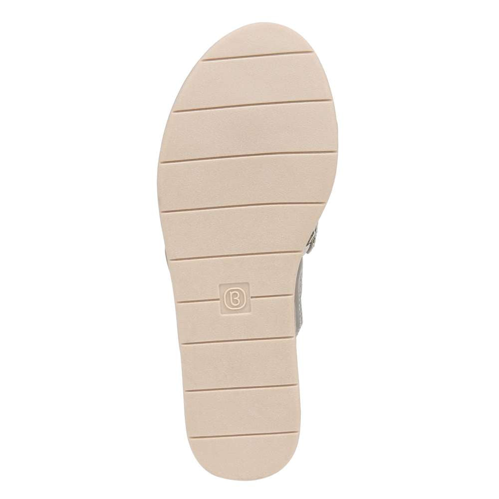 Bora Bright Sandal - Silver Metallic