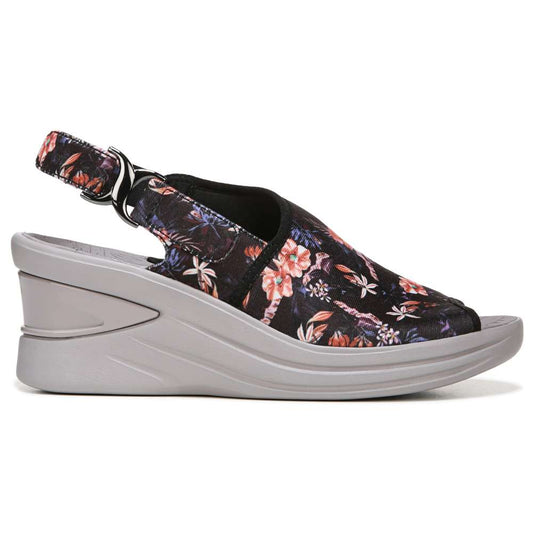 Viva Wedge - Black Tropical