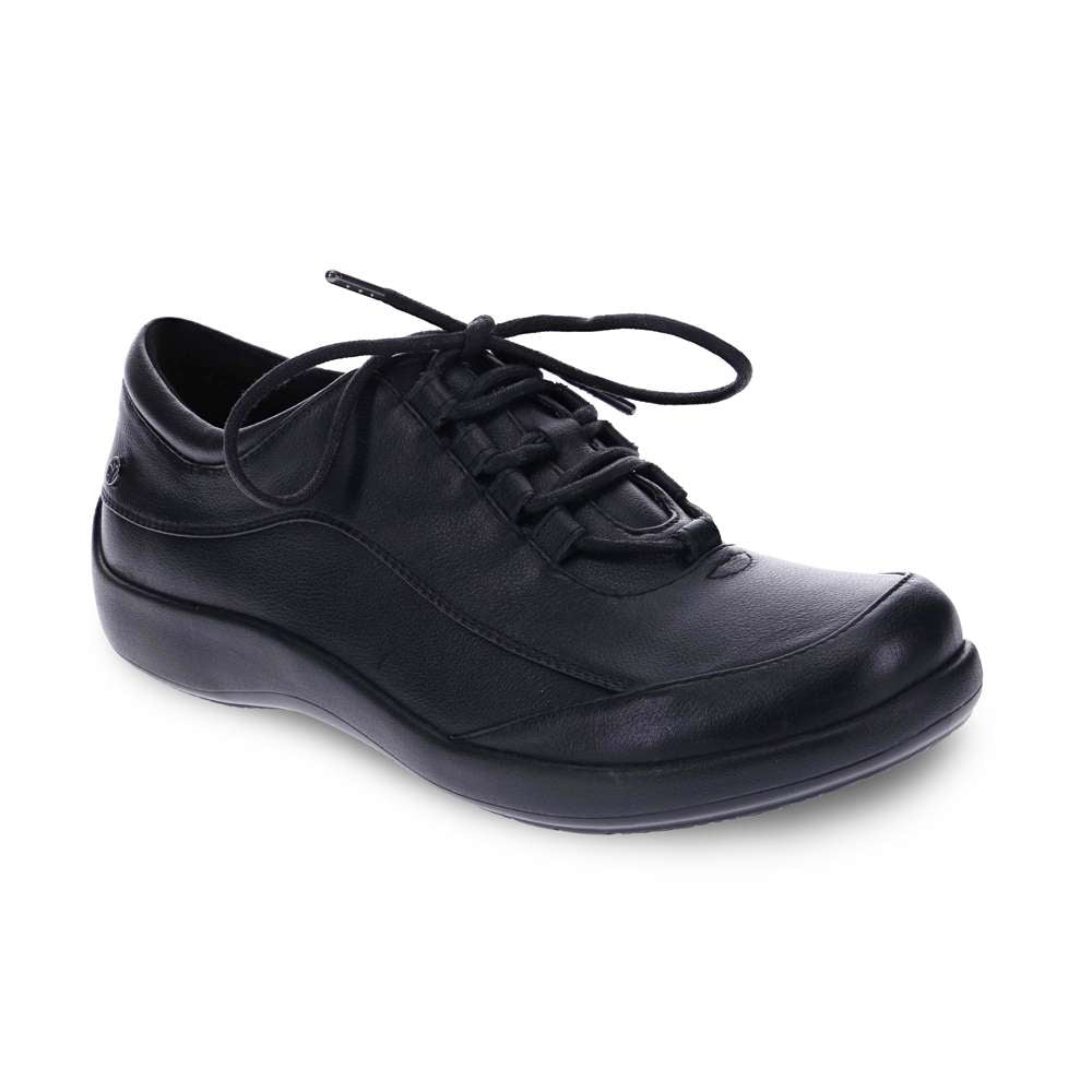 Alberta Lace-Up - Black French