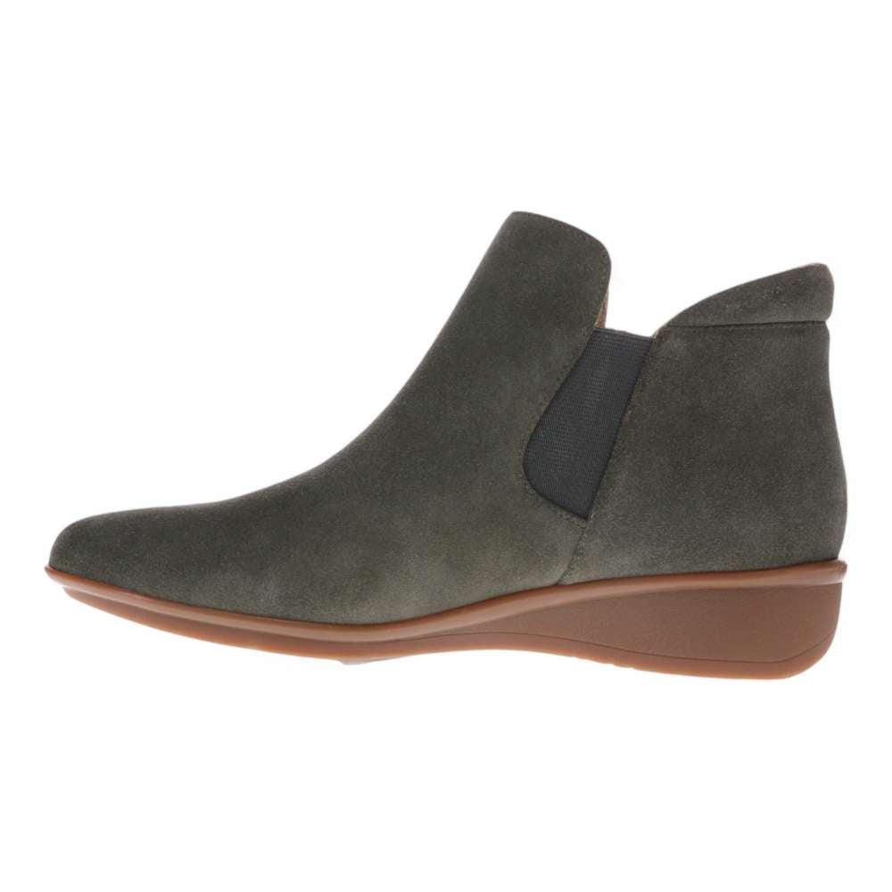 Damascus Boot - Moss Suede