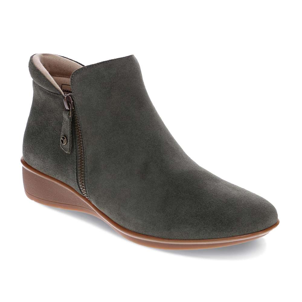 Damascus Boot - Moss Suede