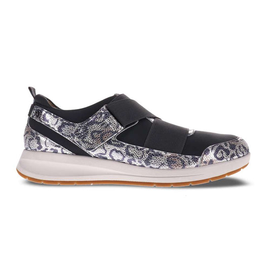 Virginia Adjustable Sneaker - Silver Safari