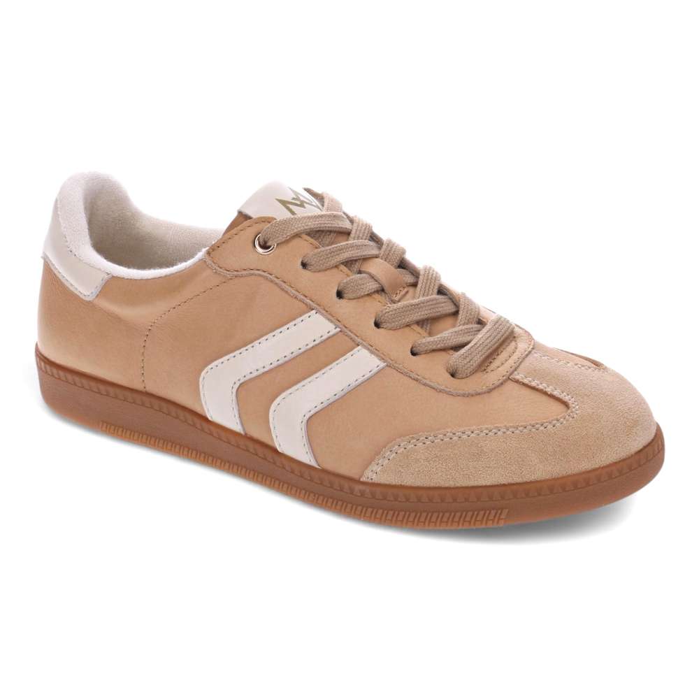 Ramona Lace-Up Casual Sneaker - Fawn/Multi