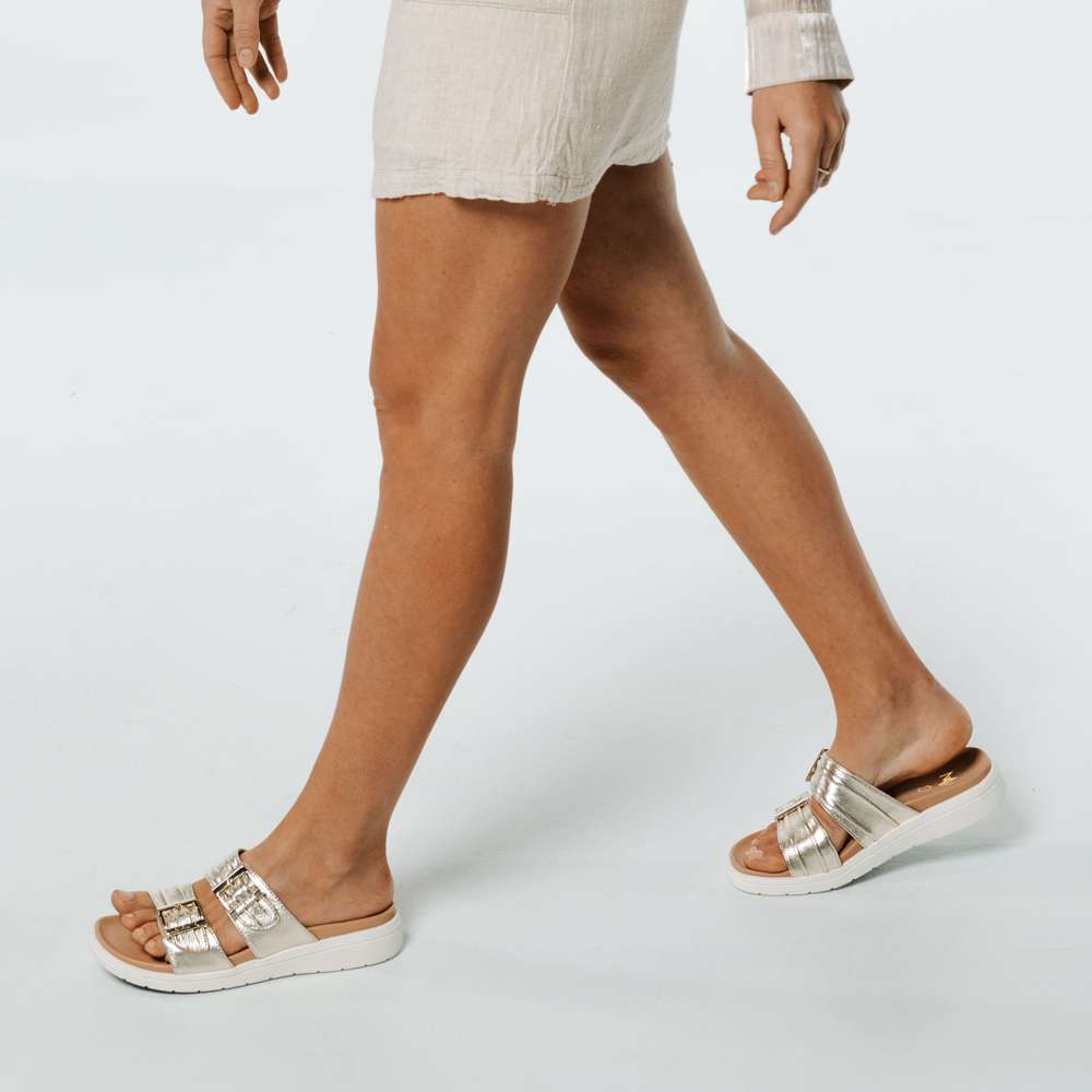 Bowie Slide Sandal - Black