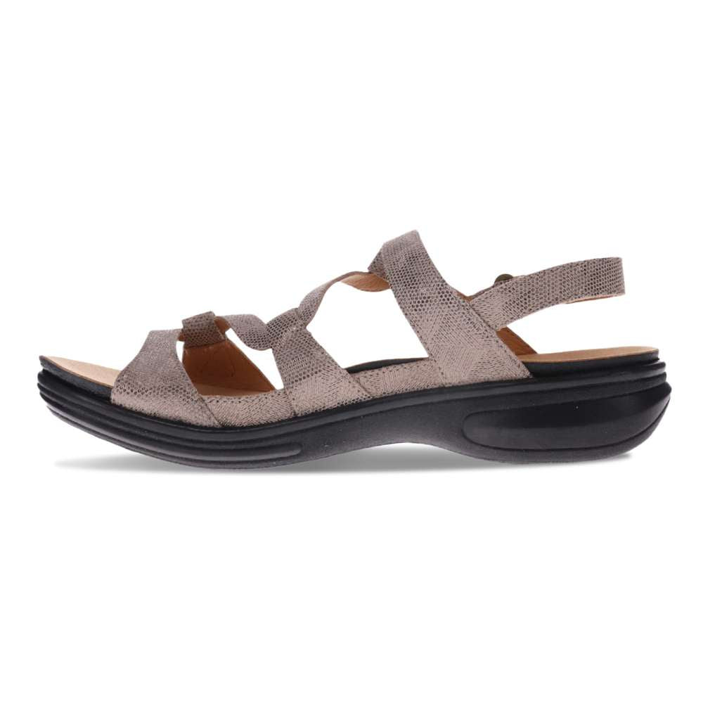 Emerald Adjustable Sandal - Champagne Angle