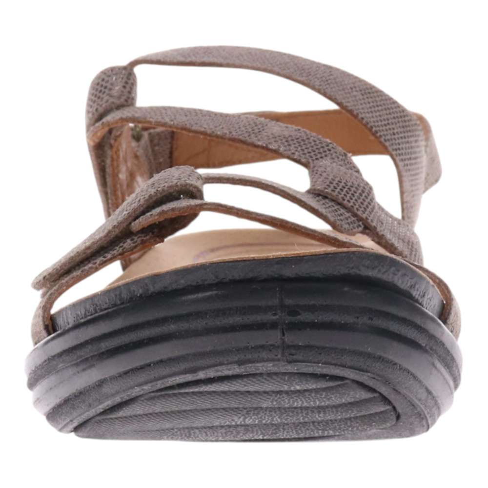 Emerald Adjustable Sandal - Champagne Angle