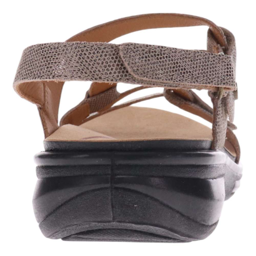 Emerald Adjustable Sandal - Champagne Angle