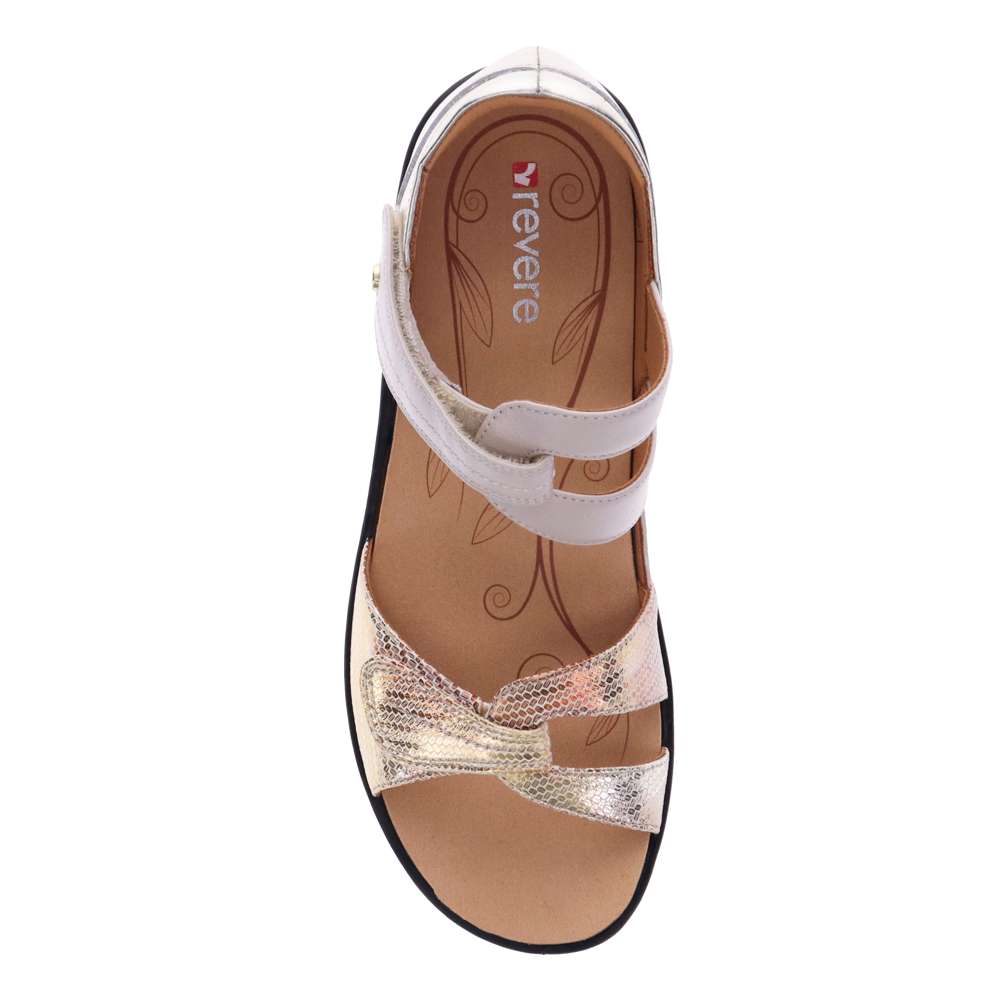 Geneva Sandal - Mixed Metallic