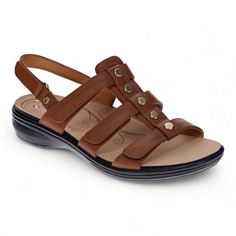 Toledo Back Strap Sandal - Tan