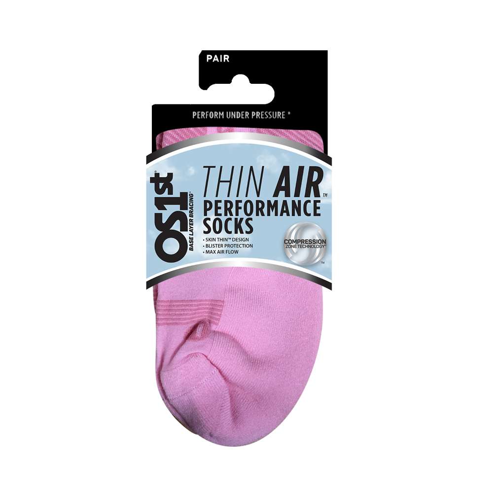 THIN AIR PERFORMANCE SOCKS (TA4) - Light Pink