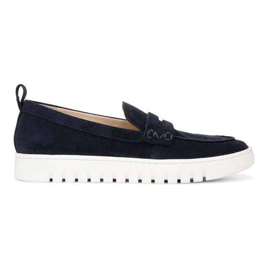 Uptown Loafer - Navy/White
