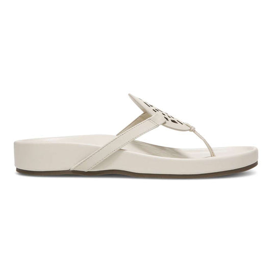 Solari Toe Post Sandal - Cream