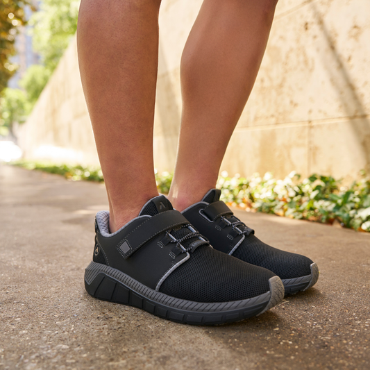 Lifestyle image for No. 46 Sport Jogger W/ Heel Assist - Black/Grey