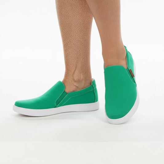 Lifestyle image for Attica Slip-On Casual Sneaker - Emerald