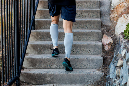 Lifestyle image for Sports Calf Compression Sleeve (CS6) - Grey