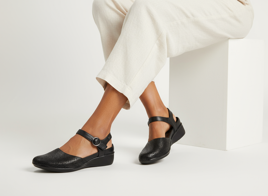 Lifestyle image for Calabria Mary-Jane - Black