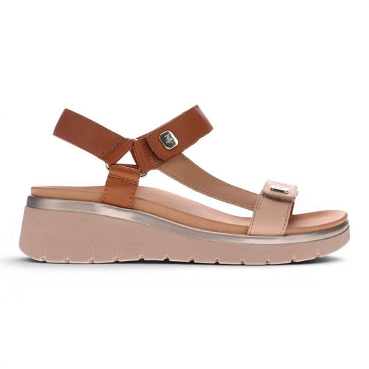 Candice Sandal - Tan Multi