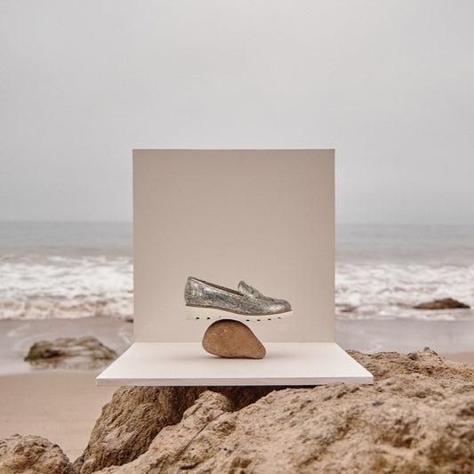 Lifestyle image for Cheryl 2 Loafer - Gold Snake