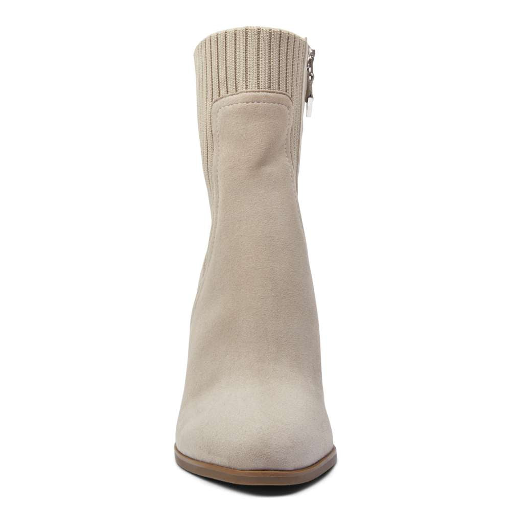 Kaylee Ankle Boot - Dark Taupe