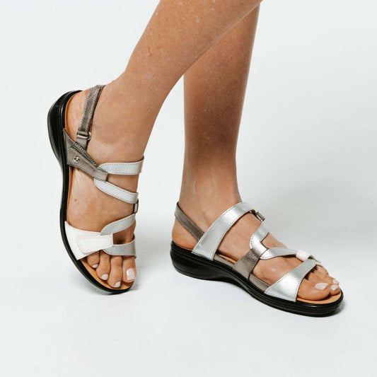 Lifestyle image for Miami Adjustable Sandal - Peachy