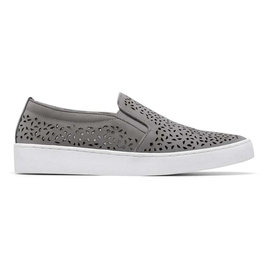Midi Perf Slip-On Casual Sneaker - Grey