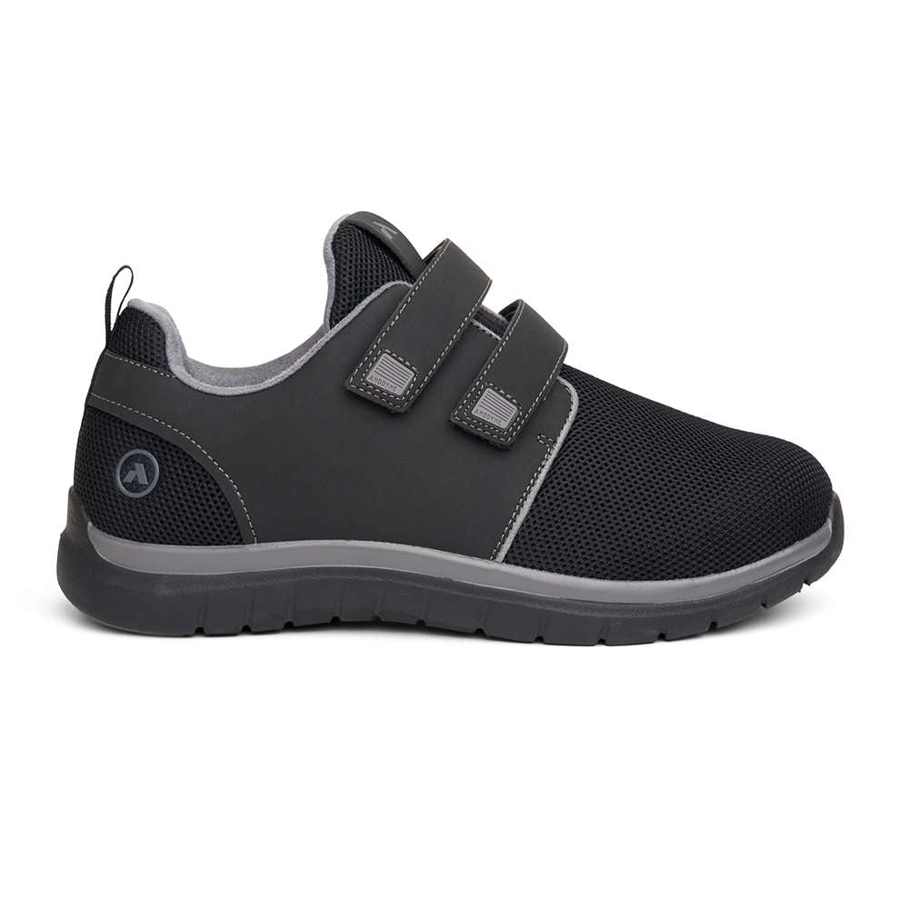 No. 74 Double Depth Sport Jogger - Black/Grey