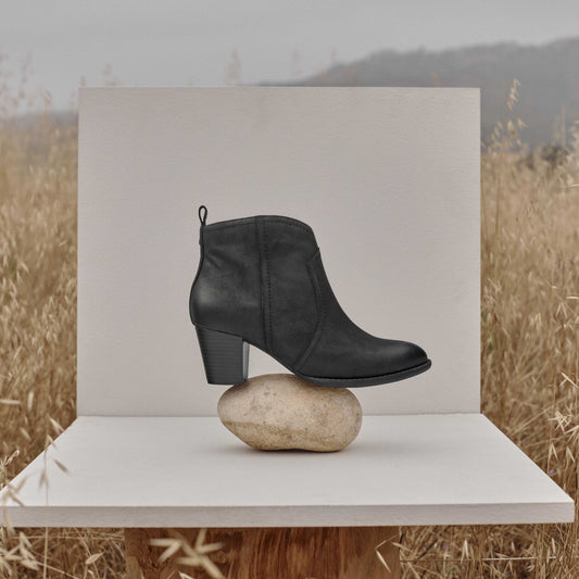 Lifestyle image for Raina Heeled Ankle Boot - Black