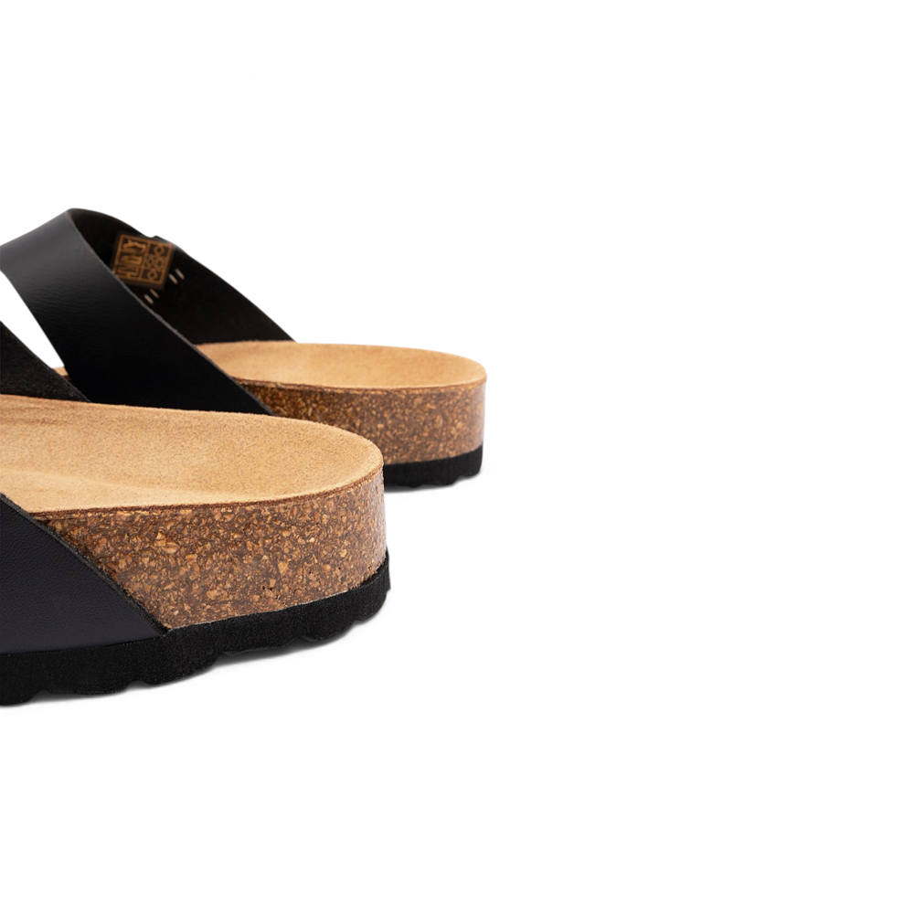 Rosas II Slide - Black