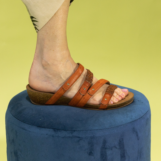 Lifestyle image for Josie Wedge - Burnt Orange