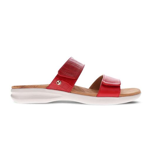 Seaside Slide - Red French/Croc