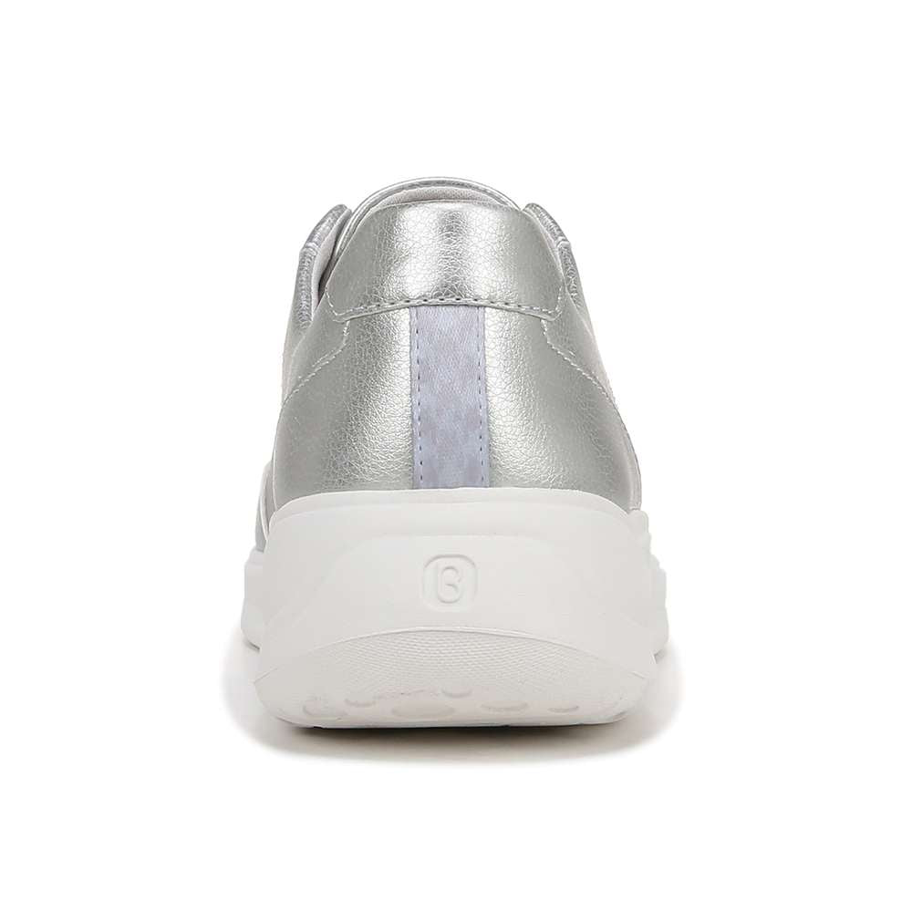 Times Square Lace-Up Casual Sneaker - Silver