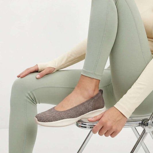 Lifestyle image for Unity Skimmer Active Slip-On - Latte