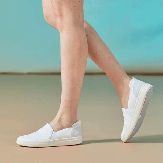 Lifestyle image for Penelope Slip-On Sneaker - White