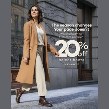 20% Off Boots Winter Sale