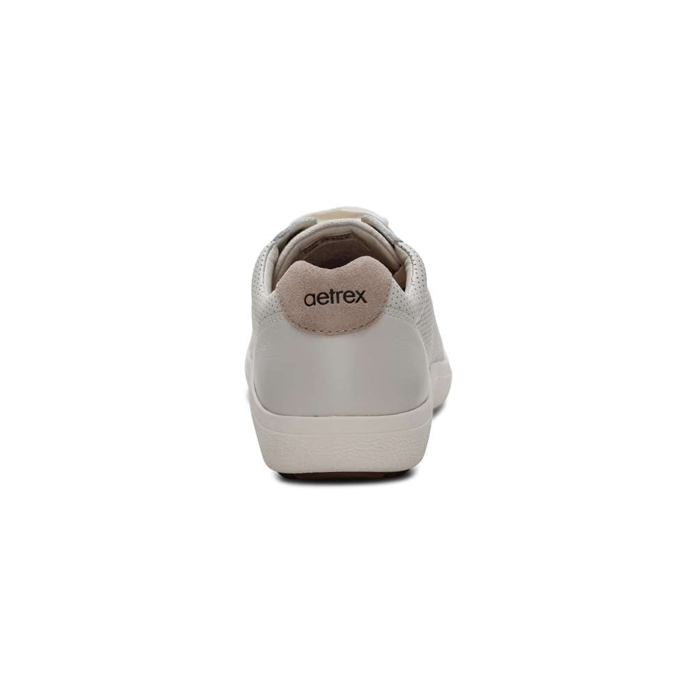 Courtney Lace-up Sneakers - Chalk