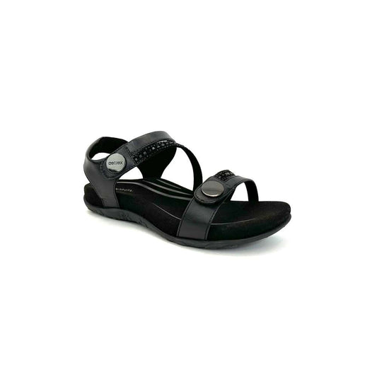 Jess Sandal - Black Sparkle