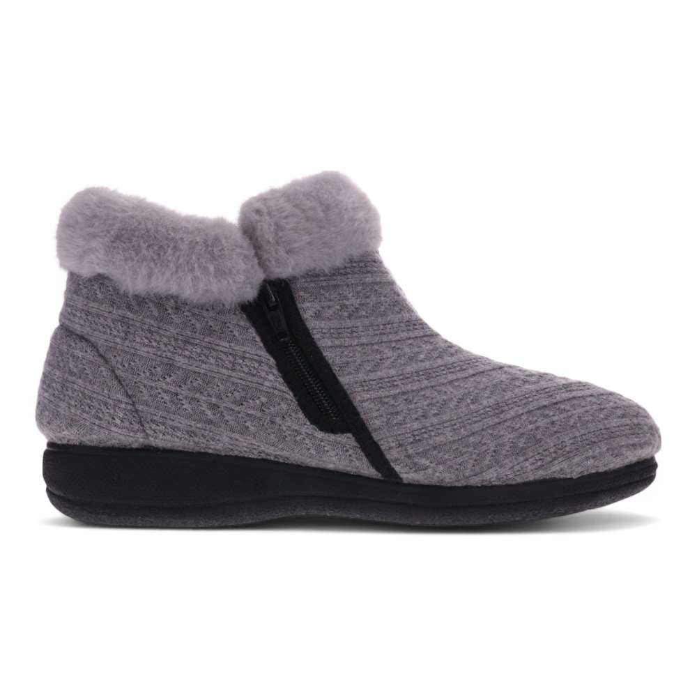 Dahlia II Slipper - Grey