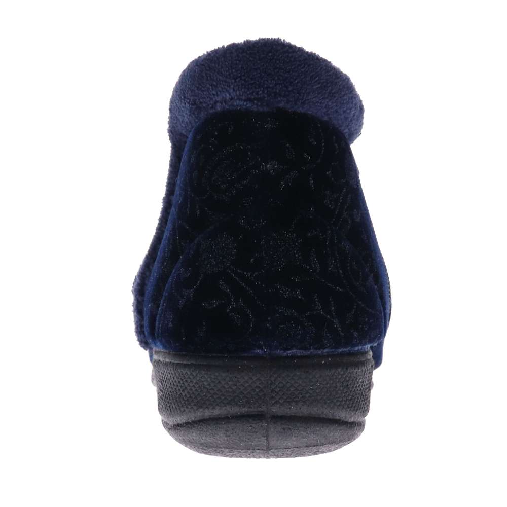 Dream Slipper Boot - Navy Emboss