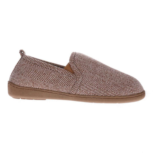 Gary Slipper - Chocolate Houndstooth